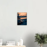 Aluminium Print sunset London