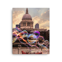 Canvas view st paul  colour bubbles