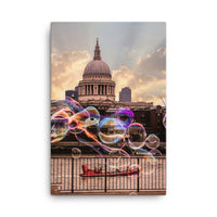 Canvas view st paul  colour bubbles