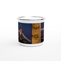 White 12oz Enamel Mug